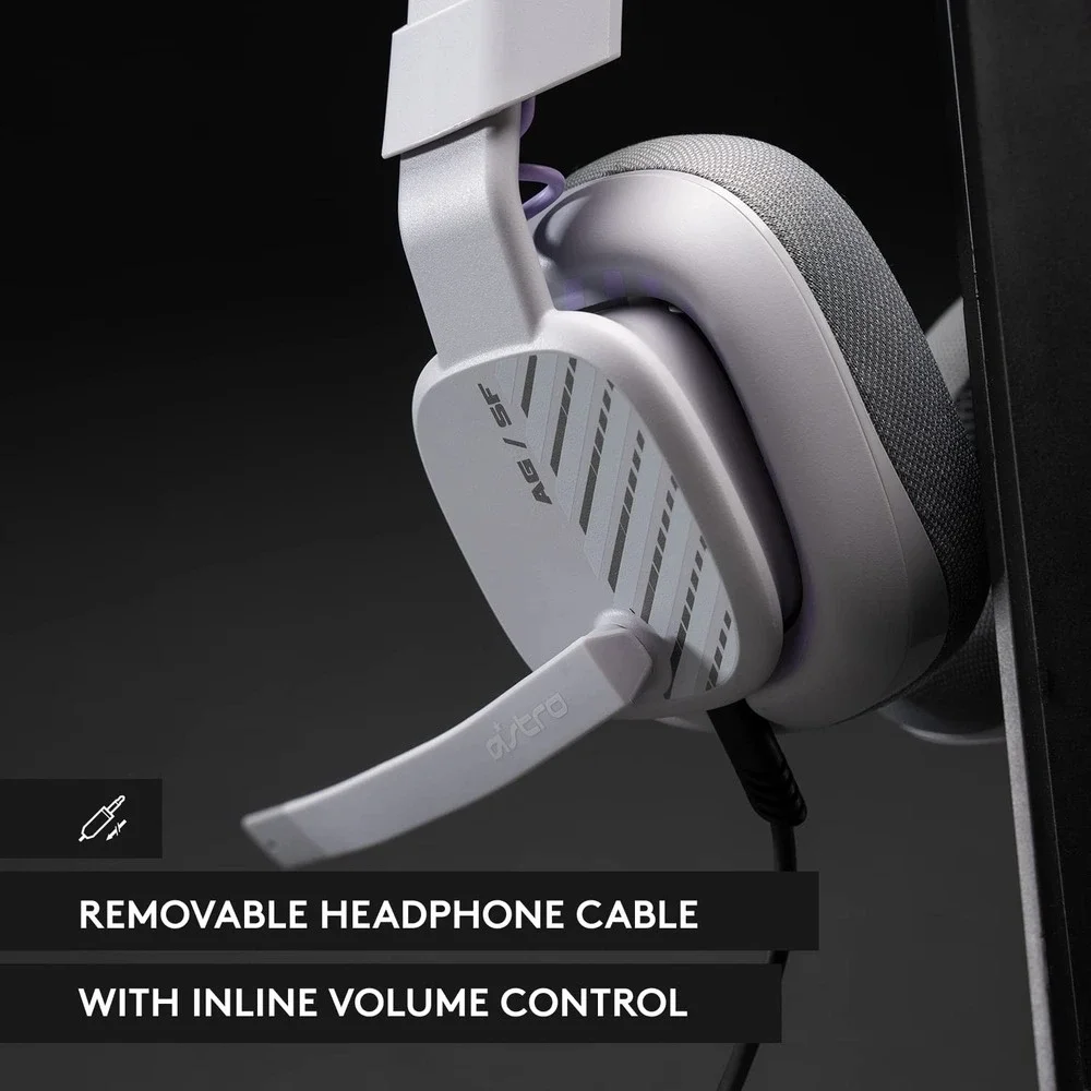 ASTRO Gaming A10 Gen 2 Wired Gaming Headset PS5 Xbox Switch PC Gray 3.5mm